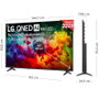 LG QNED 65QNED72B6B Smart TV 65 pulg. 4K Ultra HD Negro